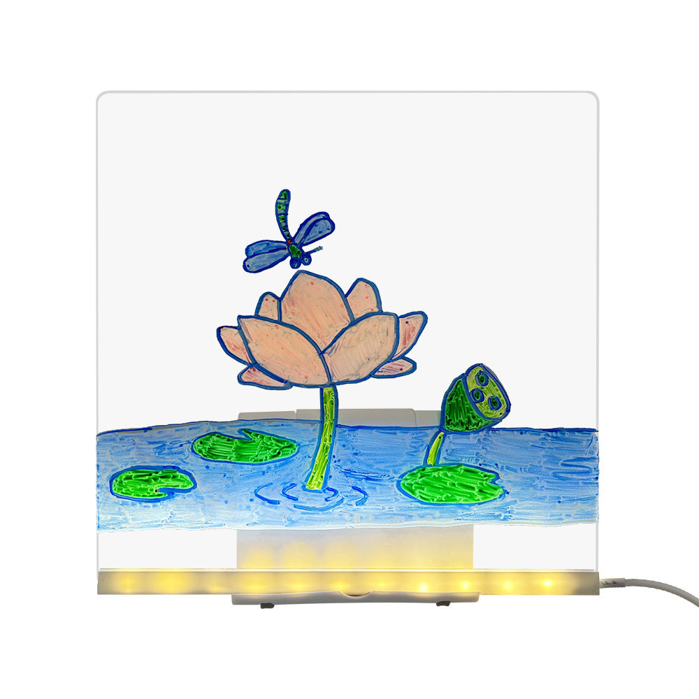 Light Up Acrylic Message Board