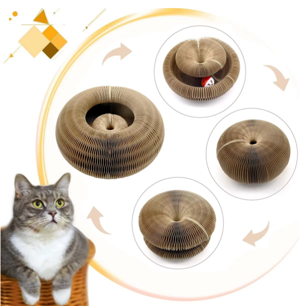 Pet Accordion Scratch Toy