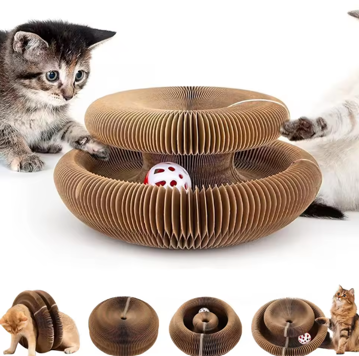 Pet Accordion Scratch Toy