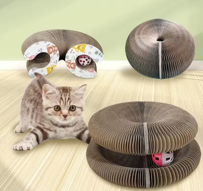 Pet Accordion Scratch Toy